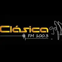 Logo Clásica 100.3 MHz